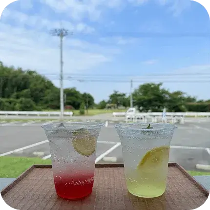 イートインスペースドリンク